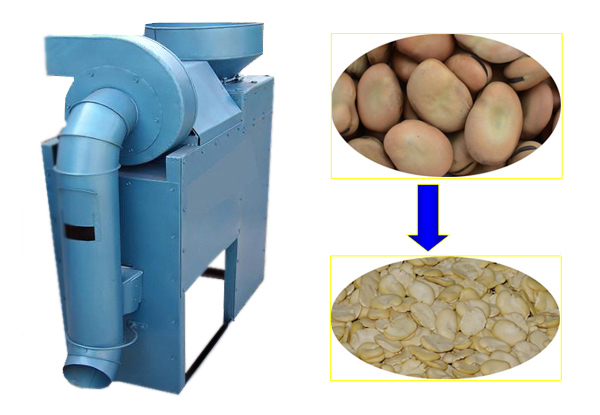 dry peeling machine