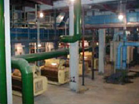 conveying crushing